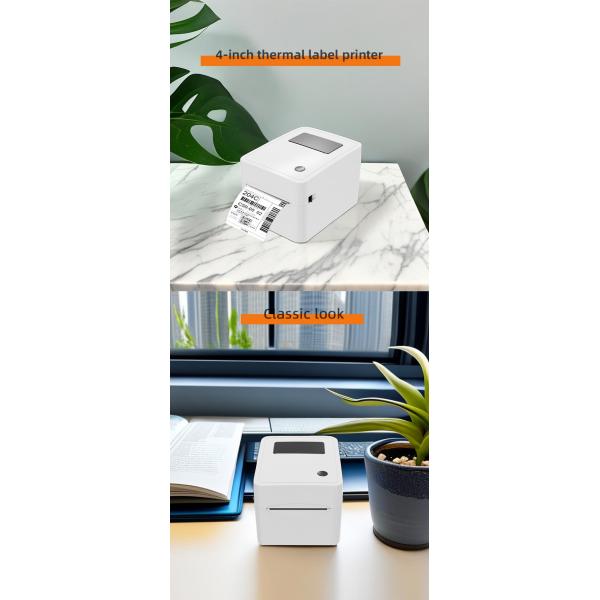 wholesale brand new thermal bar code QR code label printer high quality clothing tags supermarket price sticker printer 4*6