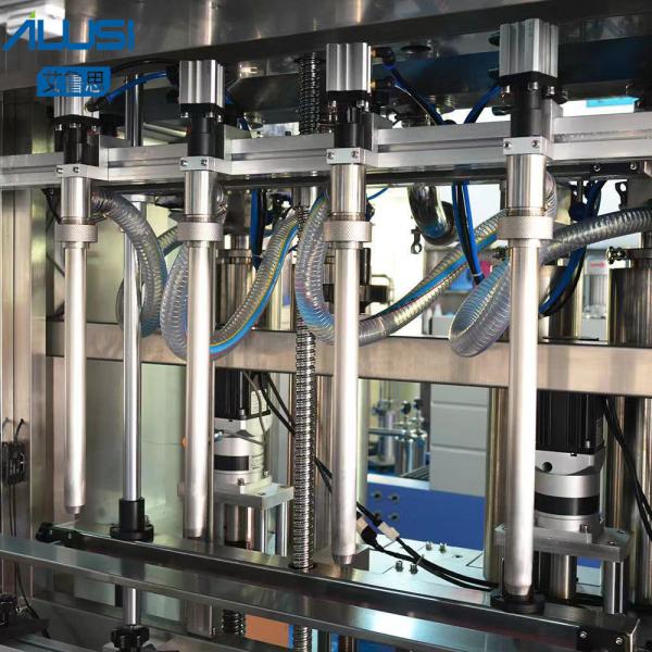 2000bph Fully Automatic Liquid Filling Machine Lotion Capping Labeling Production Line