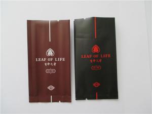 Quality Resealable Custom Printed Coffee Bags , Custom Coffee Bags With Valve wholesale