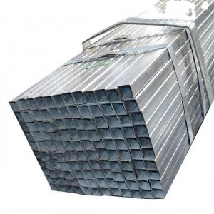 China Wilda Q195 Q345 Gi Steel Pipes Rectangular Square Pipe 0.5mm-20mm on sale