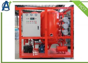 Quality 4000L/H Double Stage High Vacuum Oil Purifier For Transformer Oil Purification wholesale