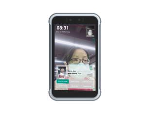 Quality 8 inch Face Recognition Time Attendance System , 0.3m-2m Door Lock Access Control System wholesale