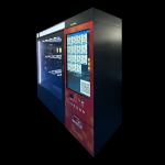Automated Clothes Vending Machine with Customizable Hanging Slots Multiple