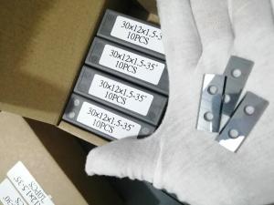 Quality Cemented Tungsten Carbide Cuting Tools Blades For Wood Planning wholesale