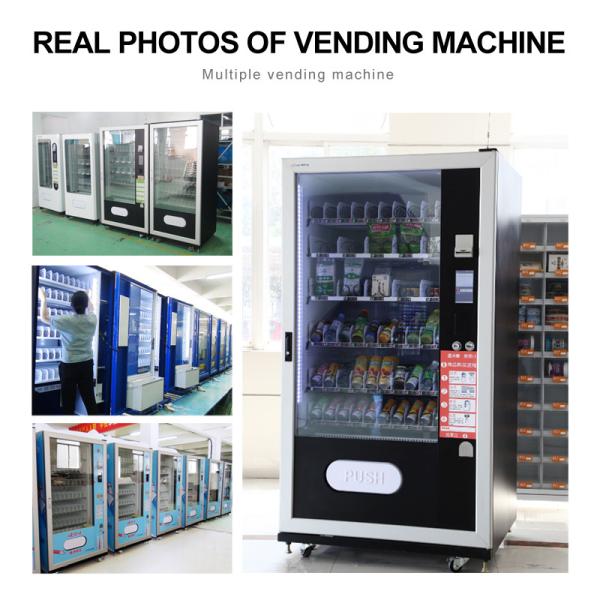 Snack / Food / Cold Drink Self Service Vending Machine 1933 * 1009 * 892mm Size
