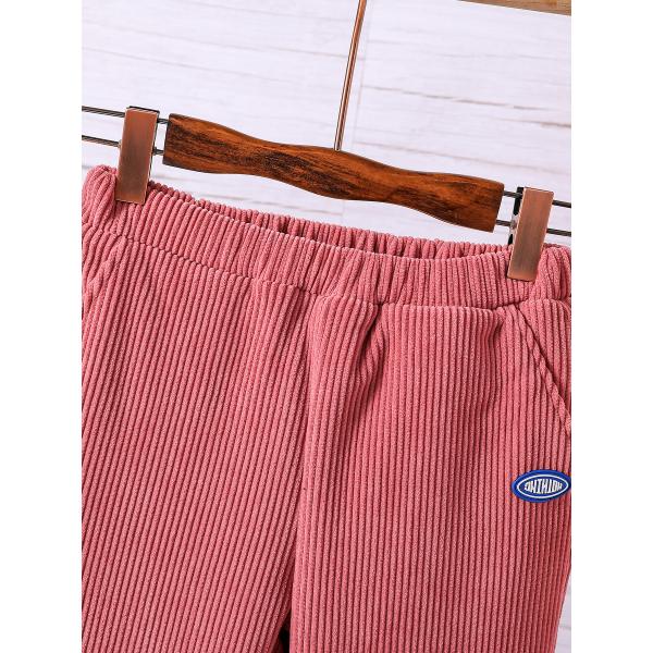 Front Pockets Custom Embroidered Pants Anti Shrink For Workout Everyday Wear