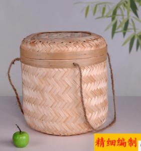 Quality 2016 Hot sale Bamboo Tea Packing Basket, Bamboo storage basket, fruit basket wholesale