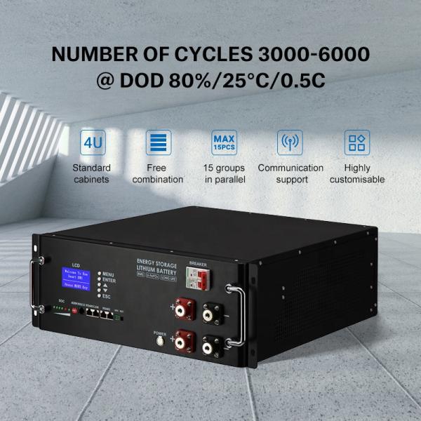 Rechargeable Solar Energy Lithium Battery Prismatic Lifepo4 Battery Cells 100KWH