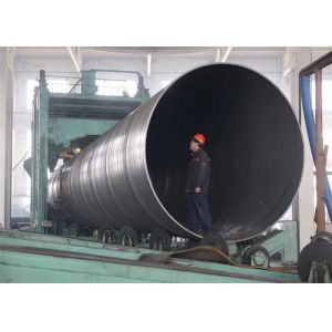 Buy cheap Spiral Welded Steel SSAW Pipe / Steam And Low Pressure Liquid Pipeline from wholesalers