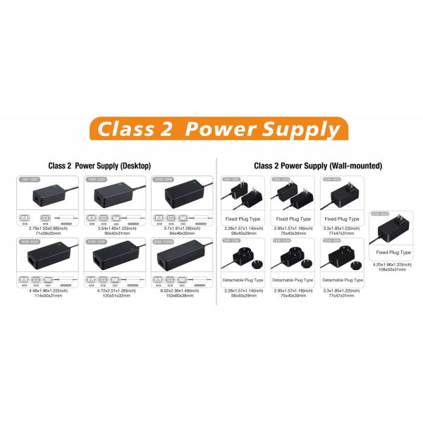 24V 6.25A Desktop Power Adapter Portable 240VAC 60Hz AC DC Power Supply With UL Certification