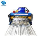 Structure Building Metal Floor Deck Cold Rolling Machine