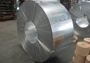 China 30mm - 400mm Z10 to Z27 Zinc coating HOT DIPPED GALVANIZED Steel Strip / Strips on sale