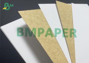 China 360gsm White Coated Kraft Board For Food Grade Boxes 31 X 43 35 X 47 on sale