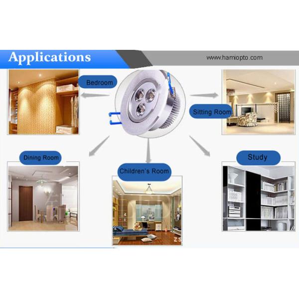 3W LED Downlight with Drive Ceiling led lamp replace traditional panel light CE RoHS