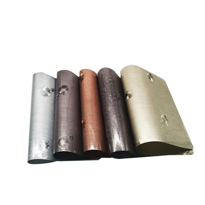 Modern Style Waterproof Eco-Friendly Non Slip Rose Gold Table Mats Pads for Home Deco