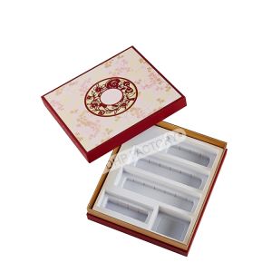 Quality Custom Best Makeup Red Top And Base Eva Insert Boxes For Cosmetic Package wholesale