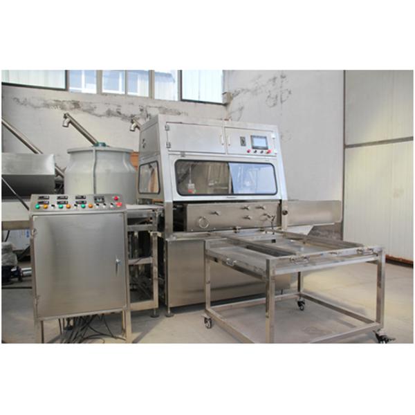 SS Crispy Oats Making Machine High Performance Chocolate Coating Machine
