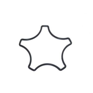 Quality Custom 90 Shore A Neoprene Fireproof Silicone Rubber Gasket wholesale