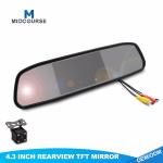 Universal Auto Backup Camera Systems Mirror TFT LCD Monitor System