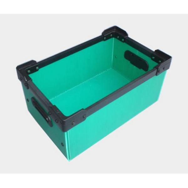 Foldable Custom Corrugated Plastic Boxes Eco Friendly Corrugated Plastic Storage Bins Durable