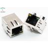 Buy cheap Right Angle Integrated Connector Modules 8P8C Single Port With GRN / YEL LED from wholesalers