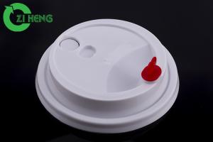 Quality Paper Cup Round Plastic Drink Lids Non Spill Heat Resistant Diameter 90mm wholesale