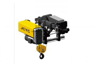 Quality 2 T To 20t Yellow Color Low Headroom Hoist , Single Girder Electric Rope Winch wholesale