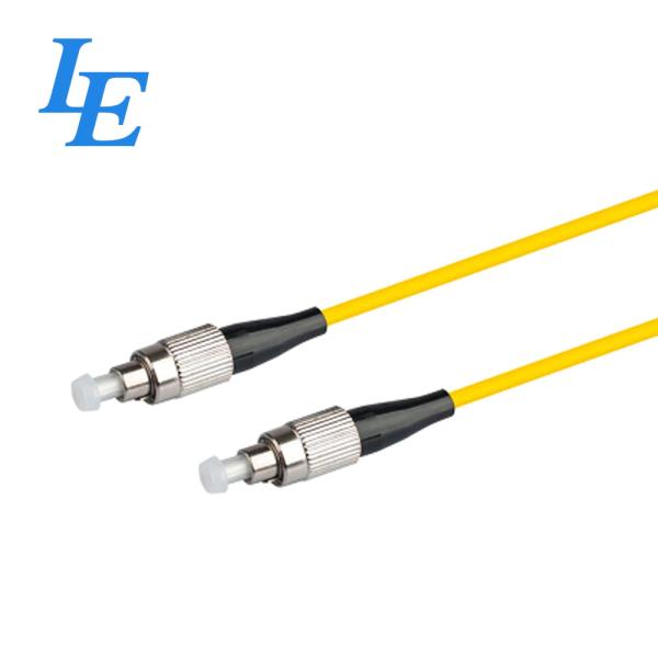 Cheap Single Mode Optical Patch Cord CAT5E With PVC Jacket For FTTH FTTB FTTX Network for sale