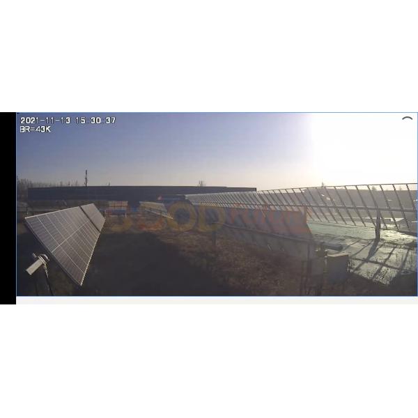 GPS Input Single Axis Solar Tracker 60 Degree Solar Energy Tracking System