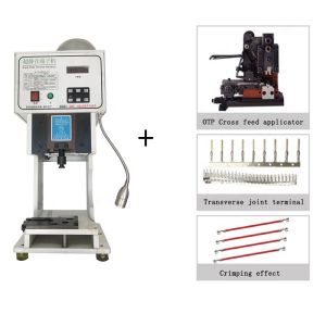 Semiautomatic Compression Connector Terminal Crimping Machine with 30mm/40mm