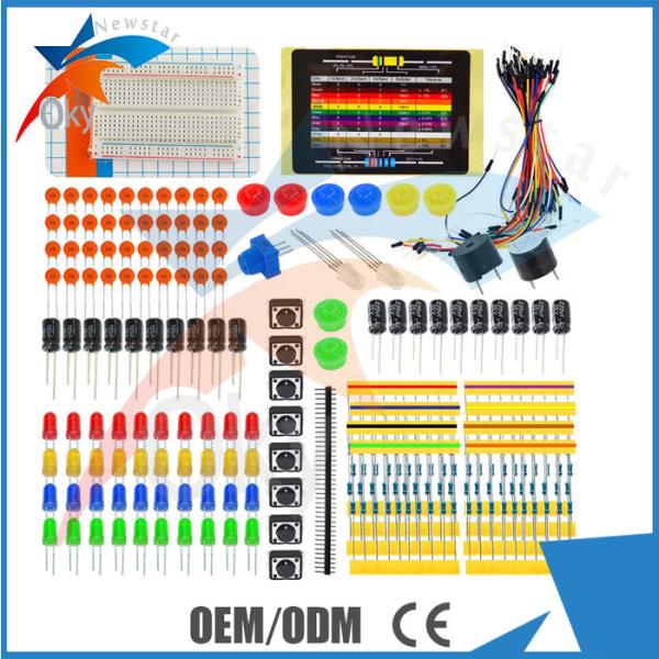 LED Resistor Buzzer Breadboard Dupont cable Electronic Starter Kit For Arduino ,