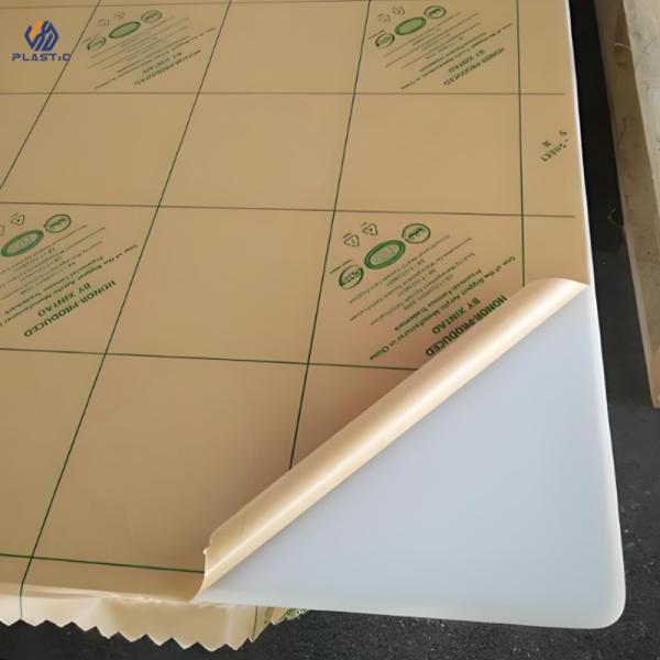 Good light transmittance White 425 Cast Acrylic Sheet Factory Production