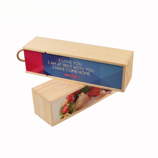 Creative DIY MDF Sublimation Blanks Custom Sublimation Wooden Wine Box