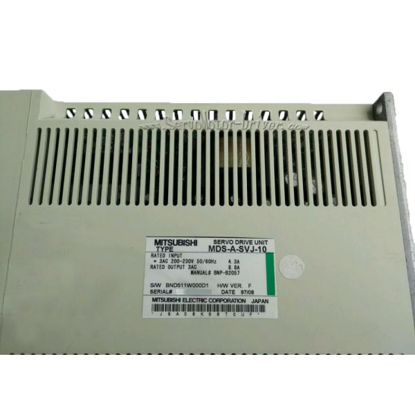Mitsubishi Servo Motor Driver For High Speed Milling Technology MDS A SVJ 10