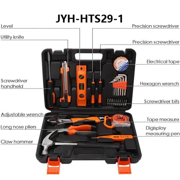 JYH-HTS17-1 Hardware Tool Set Tools Set Box All In One For Home Mechanical Tool Kit