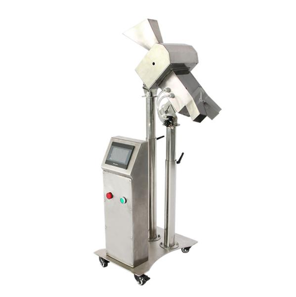 Cheap Capsule / Tablet Metal Detector With Automatic Push Rod Reject System for sale