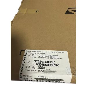 Semiconductors Power Mosfet Transistor N Channel STB24N60DM2