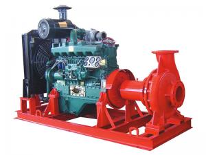 Quality Electric start diesel engine fire pump water 100 hp High pressure 6 inch suction 50m head wholesale
