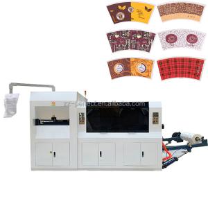 Quality 180pcs/min Paper Roll To Sheet Cutting Machine Paper Cup Punching Die Cutting Machine wholesale