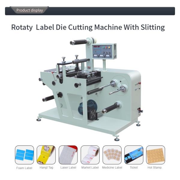 Rotary Automatic Paper Cutter Machine Label Paper Roll Cutter 120m/Min