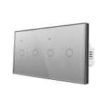 Smart Tuya Zigbee Switch App Remote Control 4 Gang Support Google Assistant