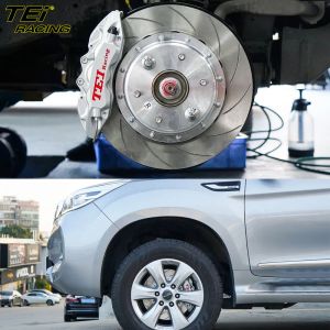 Front 6 Piston And Rear 4 Piston Caliper With E-brake Caliper BBK Auto Brake