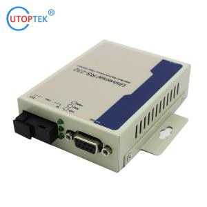 Quality RS232 DB9 to Fiber Modem SM Bidi SC/FC/ST 20km pair A+B Media Converter for contact closure alarm system using wholesale