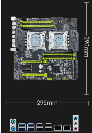 Cheap X99-DD31-V1.0   Intel C612 chipset Dual cpu DDR3 server motherboard for sale