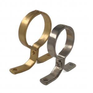 Quality Brass O Type 1 Inch Clamp For PE PEX PVC Pipes With Screw Fixation wholesale