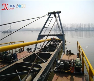 14 Inch 2000m3/H Cutting Suction Dredger 1500 Meters Discharging