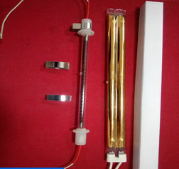 high quality Gold-plated coating carbon fiber heating element, infrared carbon fiber heating lamp