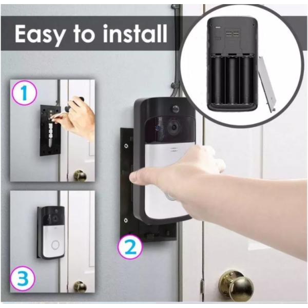 Full HD CMOS 2MP Tuya Smart Video Doorbell Wifi Video Door Phone Two Way Talk