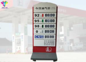 Quality Segment Led Gas Price Sign , IP65 Promotion Electronic Gas Price Signs wholesale