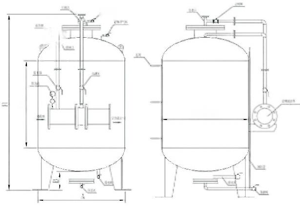 High Capacity Foam Bladder Tank - Professional Fire Suppression System Equipment for Industrial Plant Safety